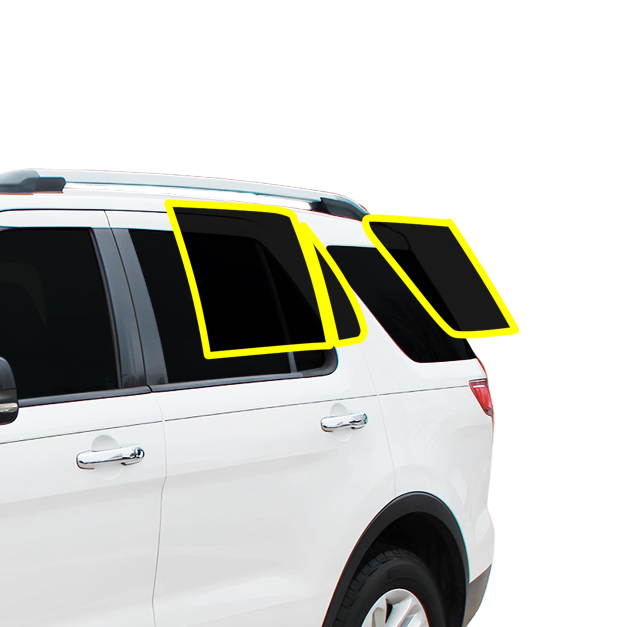 For Ford Explorer 2011 - 2019 Premium Nano Ceramic Precut Window Tint Film Kit Front Rear Windows Windshield - Bogar Tech Designs