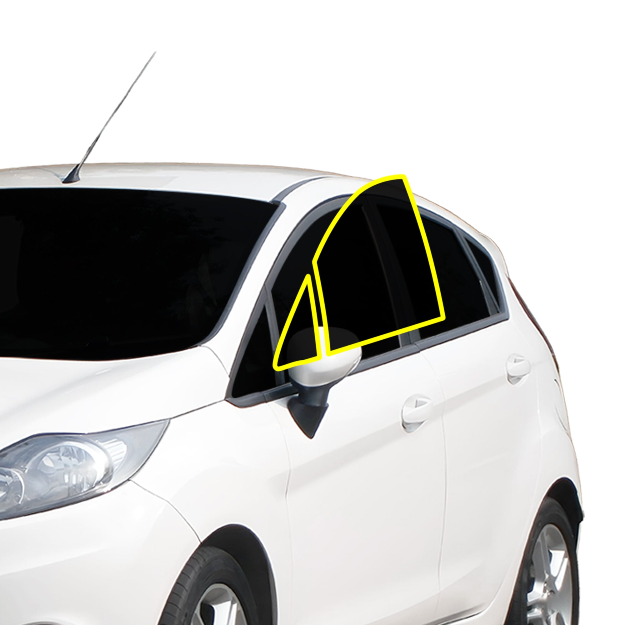 Fits Ford Fiesta Sedan 2011+ Premium Nano Ceramic Precut Window Tint F ...