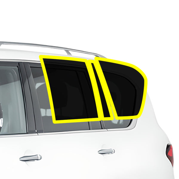 Precut Front Rear Windows Windshield Premium Nano Ceramic Window Film Tint Kit For Infiniti QX80 QX56 2011-2024