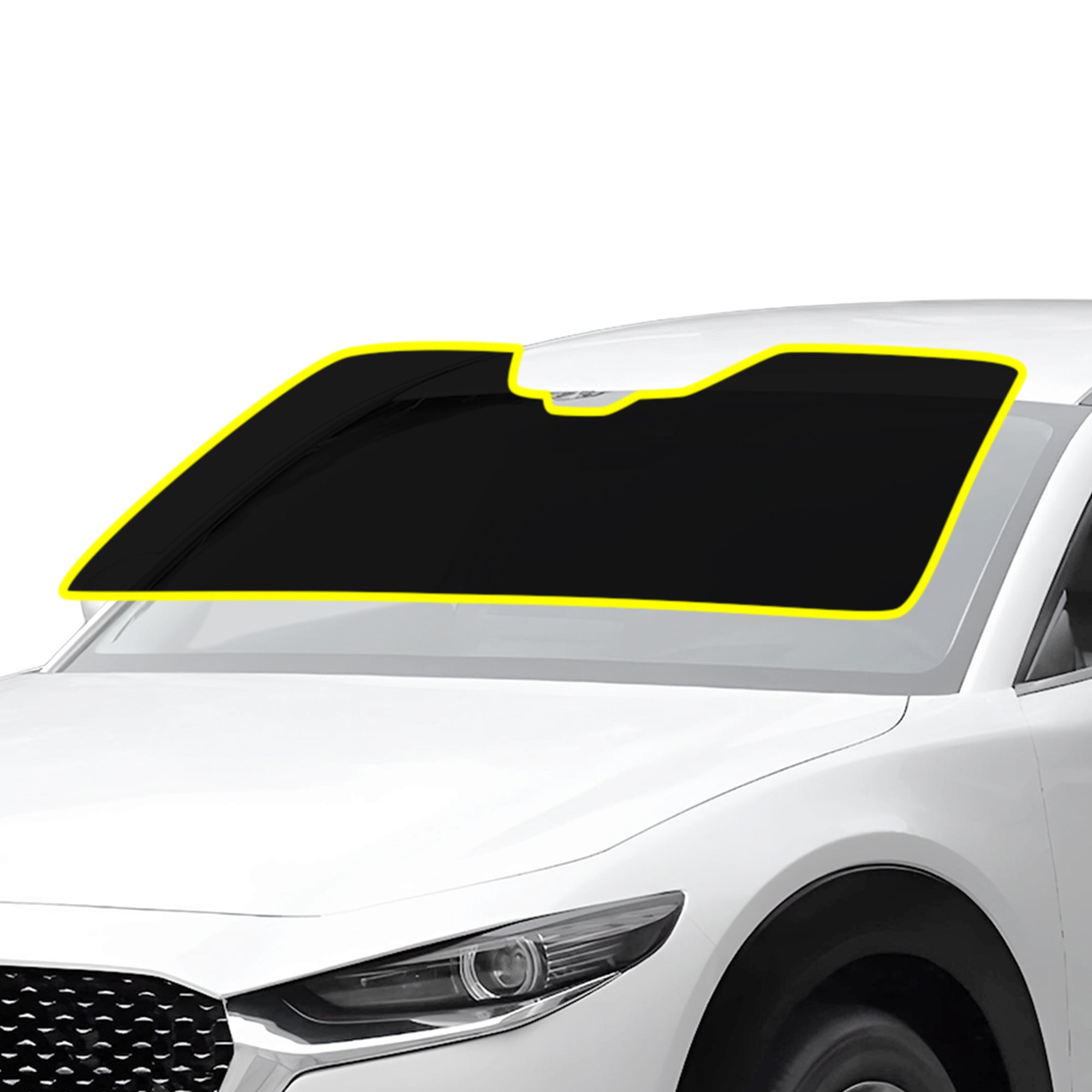 Precut Front Rear Windows Windshield Premium Nano Ceramic Window Film Tint Kit For Mazda CX - 30 2020 - 2024 - Bogar Tech Designs