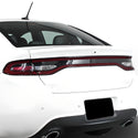 Full Headlight Taillight Racetrack Precut Smoked PPF Tint Kit Film Overlay Fits Dodge Dart 2013-2016