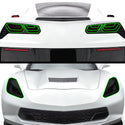 Full Headlight Taillight Precut Smoked PPF Tint Kit Film Overlay Fits Chevy Corvette C7 2014-2019