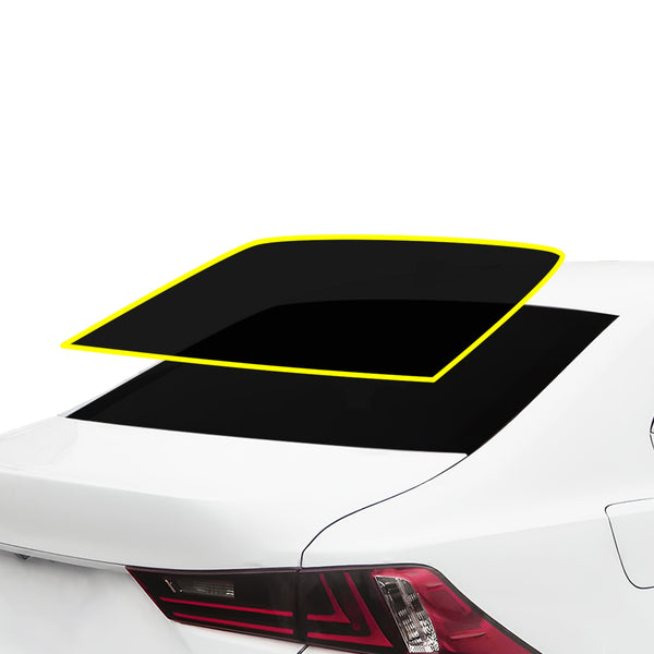 Lexus Sedan Rounded Rear Window Lexus IS 2014–2020 Full Windows + Windshield Ceramic Window Tint Kit ...