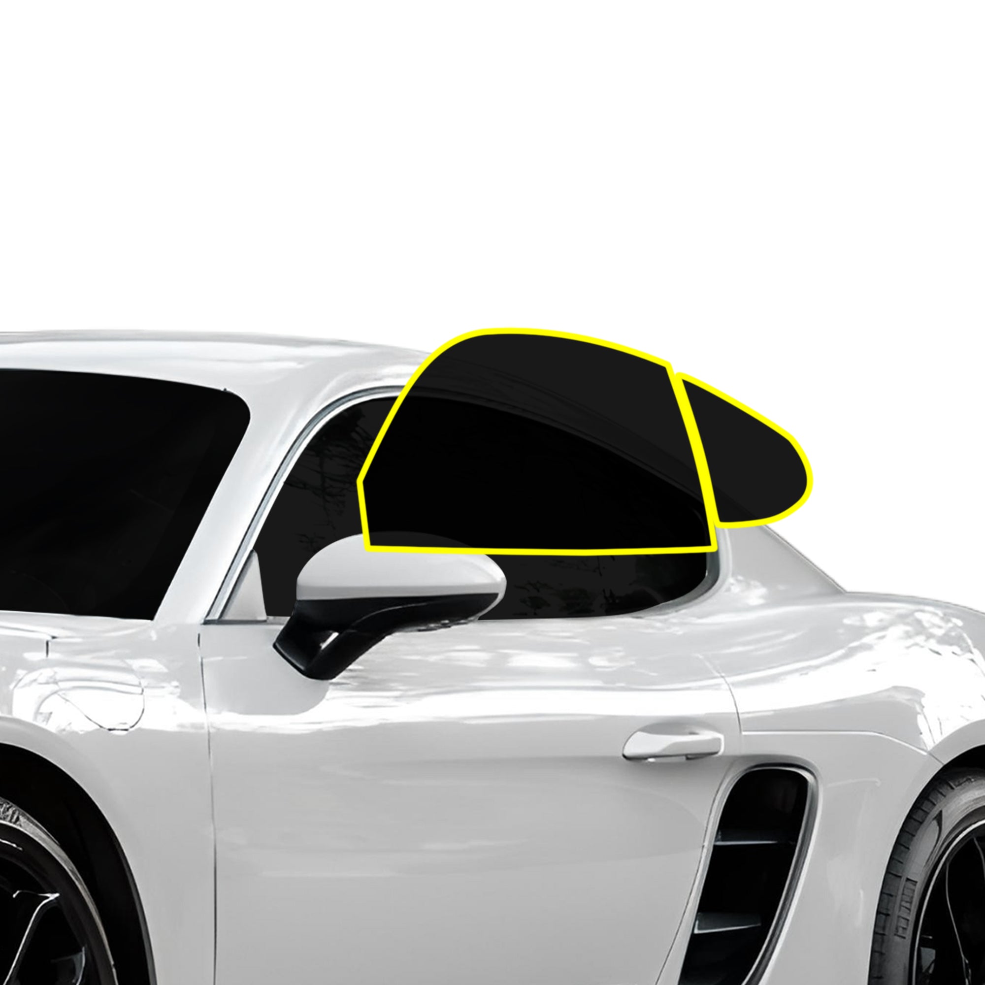Porsche Cayman 2014–2024 Full Windows + Windshield Ceramic Window Tint ...
