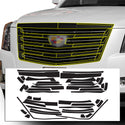 Vinyl Chrome Delete Grille Side Window Rear Blackout Decal Stickers Overlay Film Fits Cadillac Escalade 2015-2020