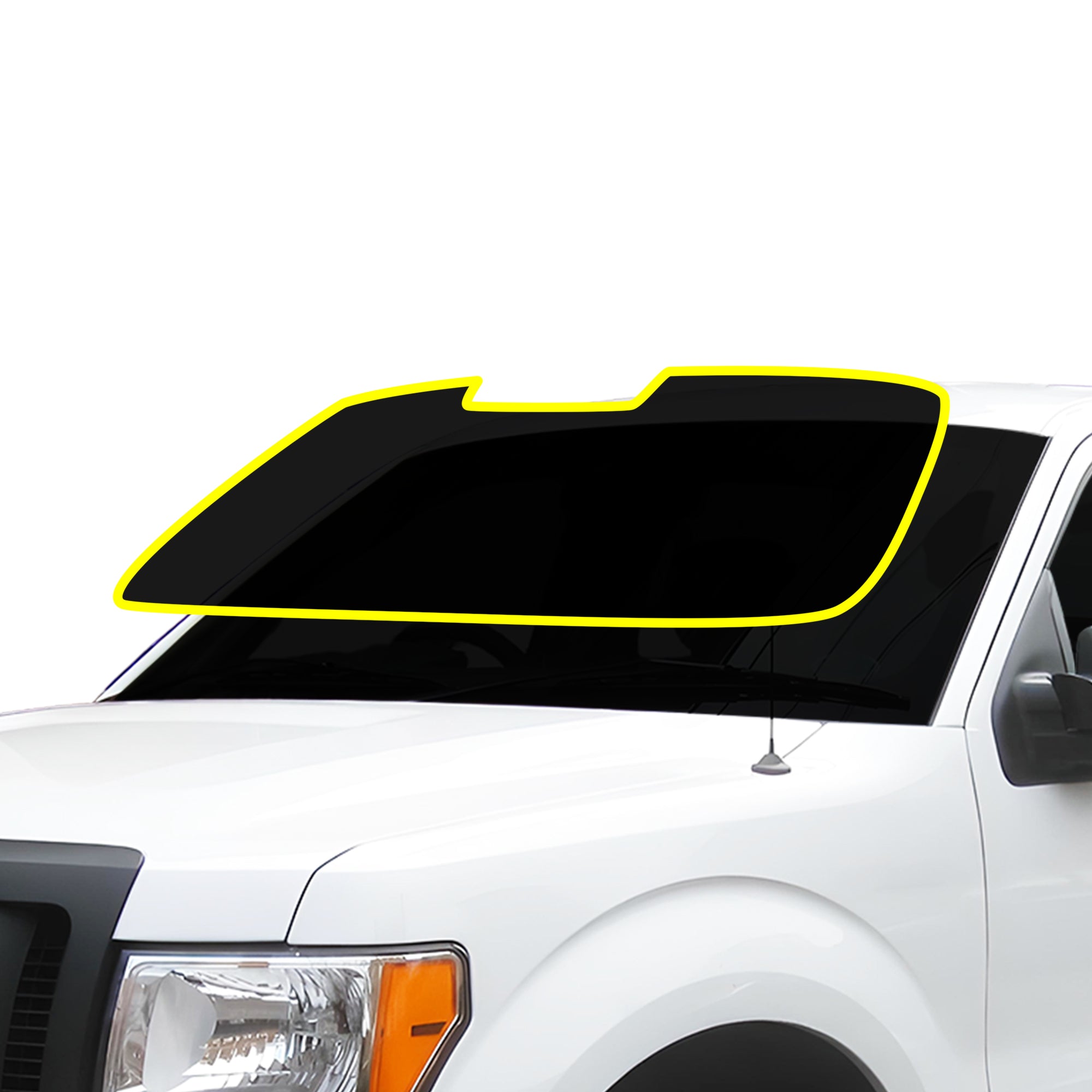 Ford F150 F-150 Crew Cab 2015–2020 Full Windows + Windshield