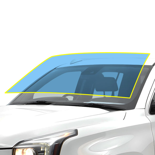 GMC Yukon (XL) 2015–2020 Windshield Protection Film Kit – Precut Clear PPF (Rock Chip Protection)
