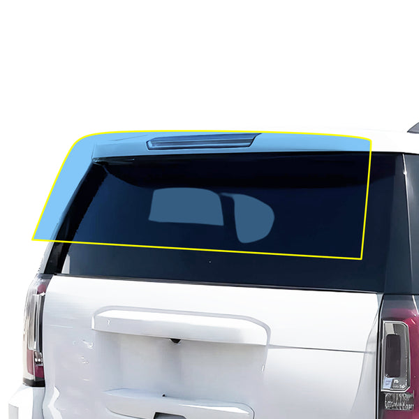 Precut Front Rear Windshield Premium Protection Self Healing Film Kit For GMC Yukon (XL) 2015-2020