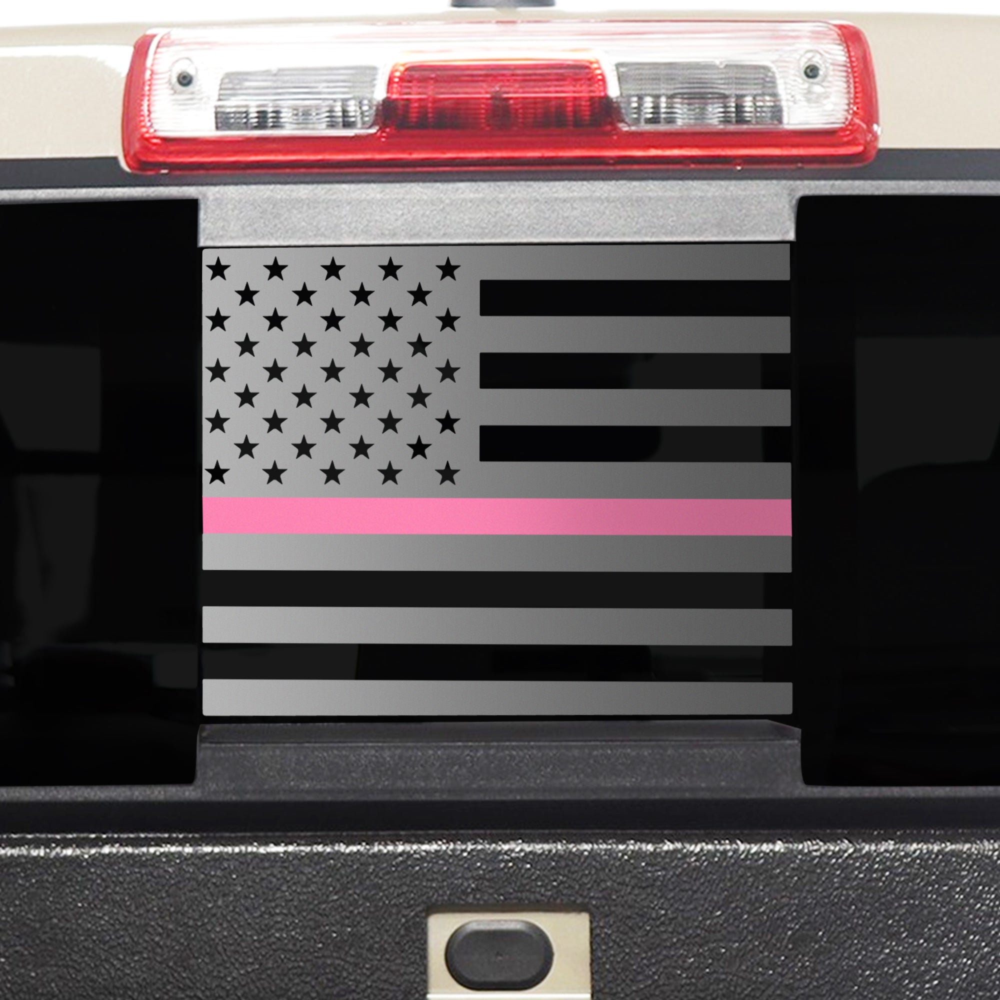 Window American Flag Vinyl Decal Stickers Fits Chevrolet Colorado 2015 - 2025 - Bogar Tech Designs
