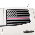 Window American Flag Vinyl Decal Stickers Fits Chevrolet Colorado 2015-2023