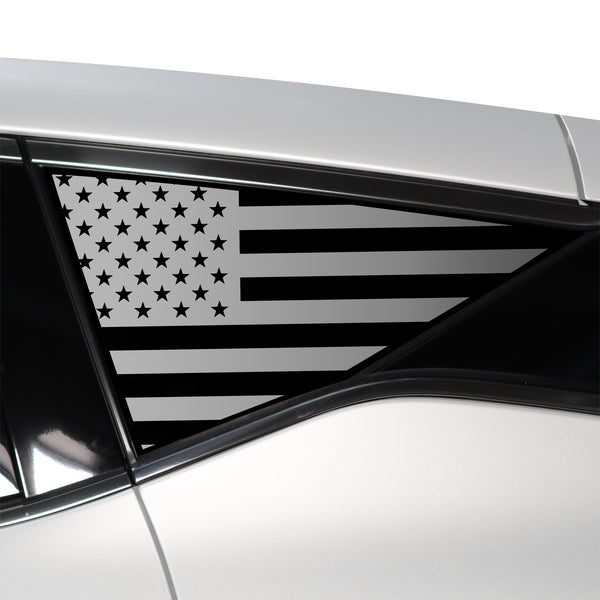 Quarter Window American Flag Vinyl Decal Stickers Fits Nissan Murano 2015-2024