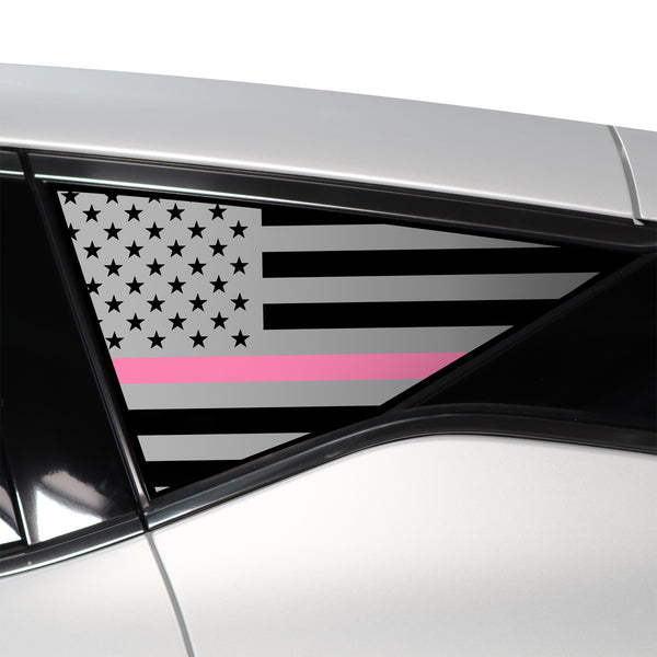 Quarter Window American Flag Vinyl Decal Stickers Fits Nissan Murano 2015-2024