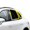 Precut Front Rear Windows Windshield Premium Nano Ceramic Window Film Tint Kit For Porsche Macan 2015-2024