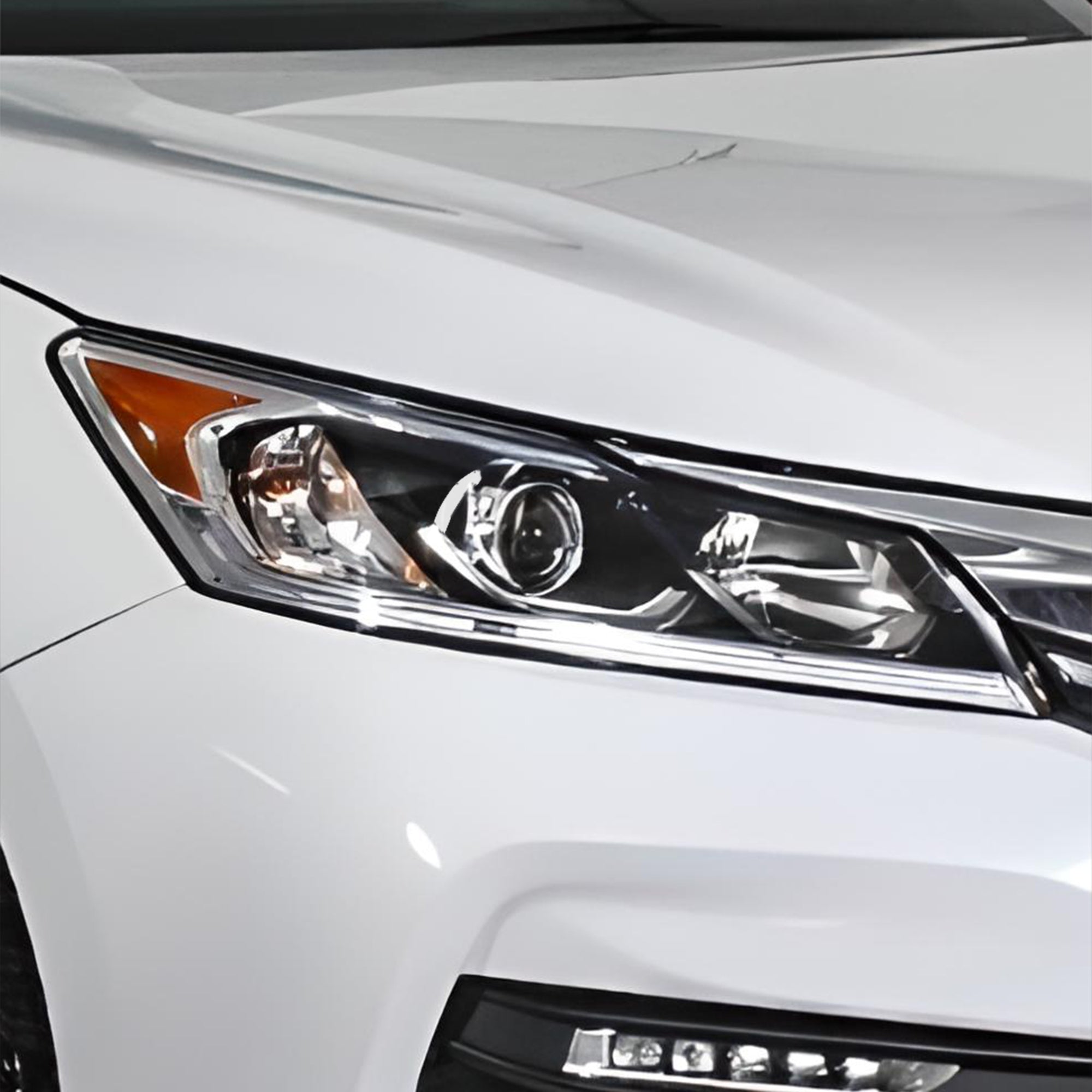 Full Headlight Taillight Precut Smoked PPF Tint Kit Film Overlay Fits Honda Accord 2016 - 2017 - Bogar Tech Designs