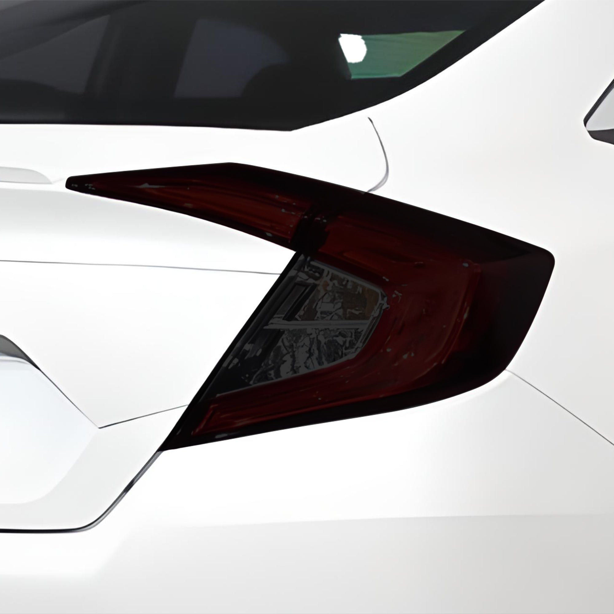 Full Headlight Taillight Precut Smoked PPF Tint Kit Film Overlay Fits Honda Civic 2016 - 2021 - Bogar Tech Designs