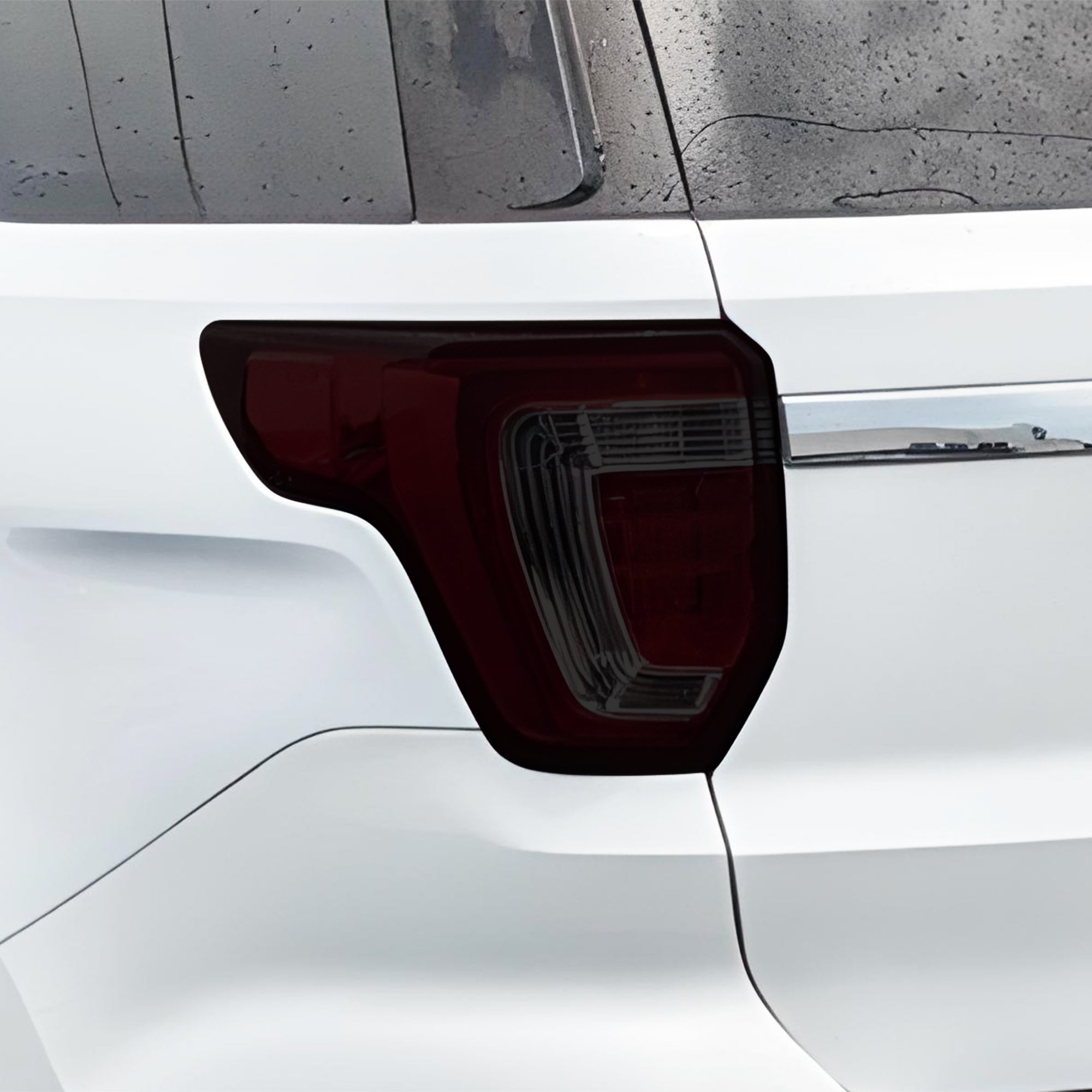 Full Headlight Taillight Precut Smoked PPF Tint Kit Film Overlay Fits Ford Explorer 2016 - 2019 - Bogar Tech Designs