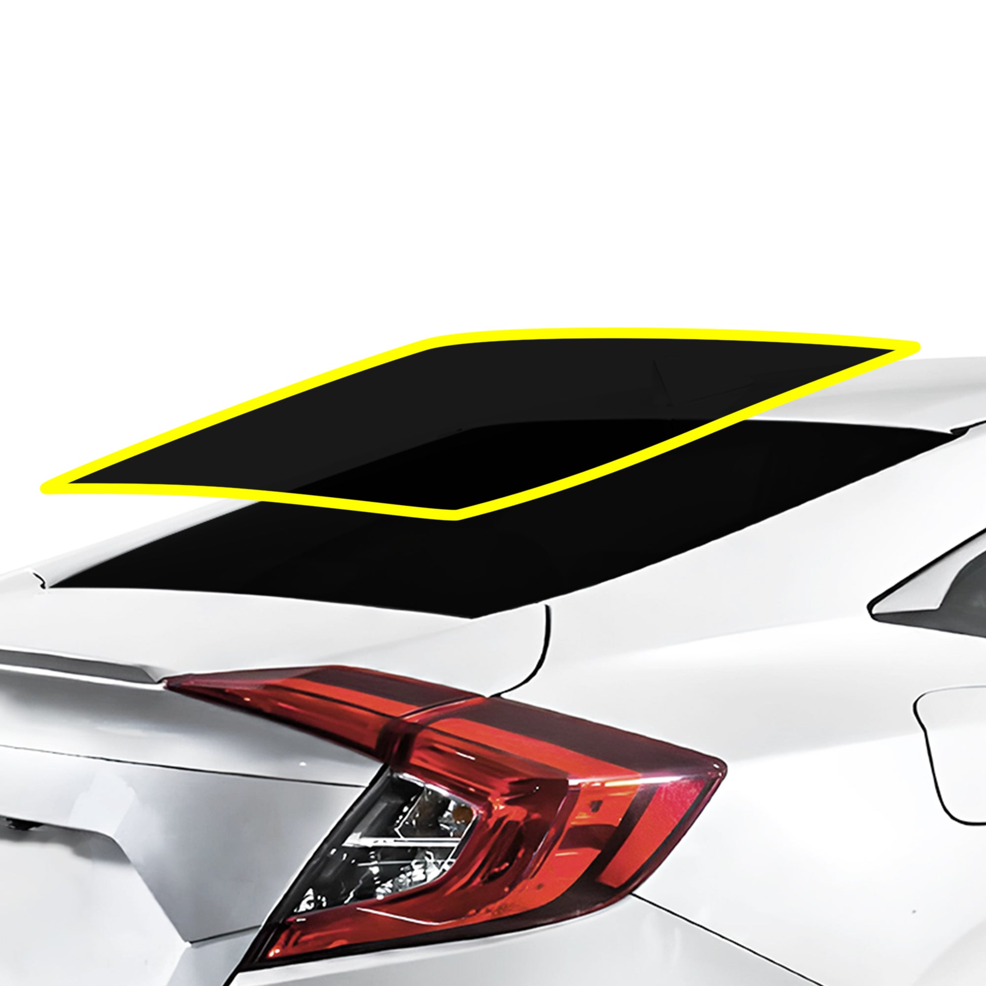 Precut Front Rear Windows Windshield Premium Nano Ceramic Window Film Tint Kit For Honda Civic Sedan 2016 - 2021 - Bogar Tech Designs