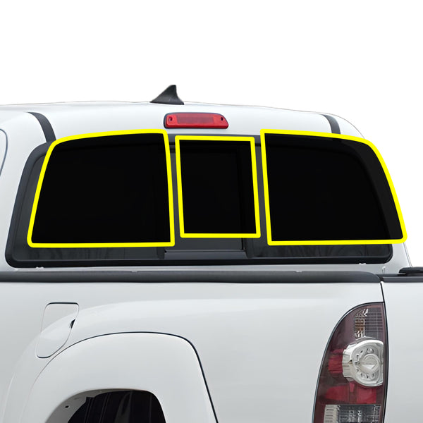 Precut Front Rear Windows Windshield Premium Nano-Ceramic Window Film Tint Kit For Toyota Tacoma Crew Cab 2016-2023