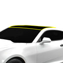 Fits Chevrolet Camaro 2016-2024 Precut Premium Gloss Black Carbon Fiber Roof Paint Protection Film PPF Decal Film Kit Cover