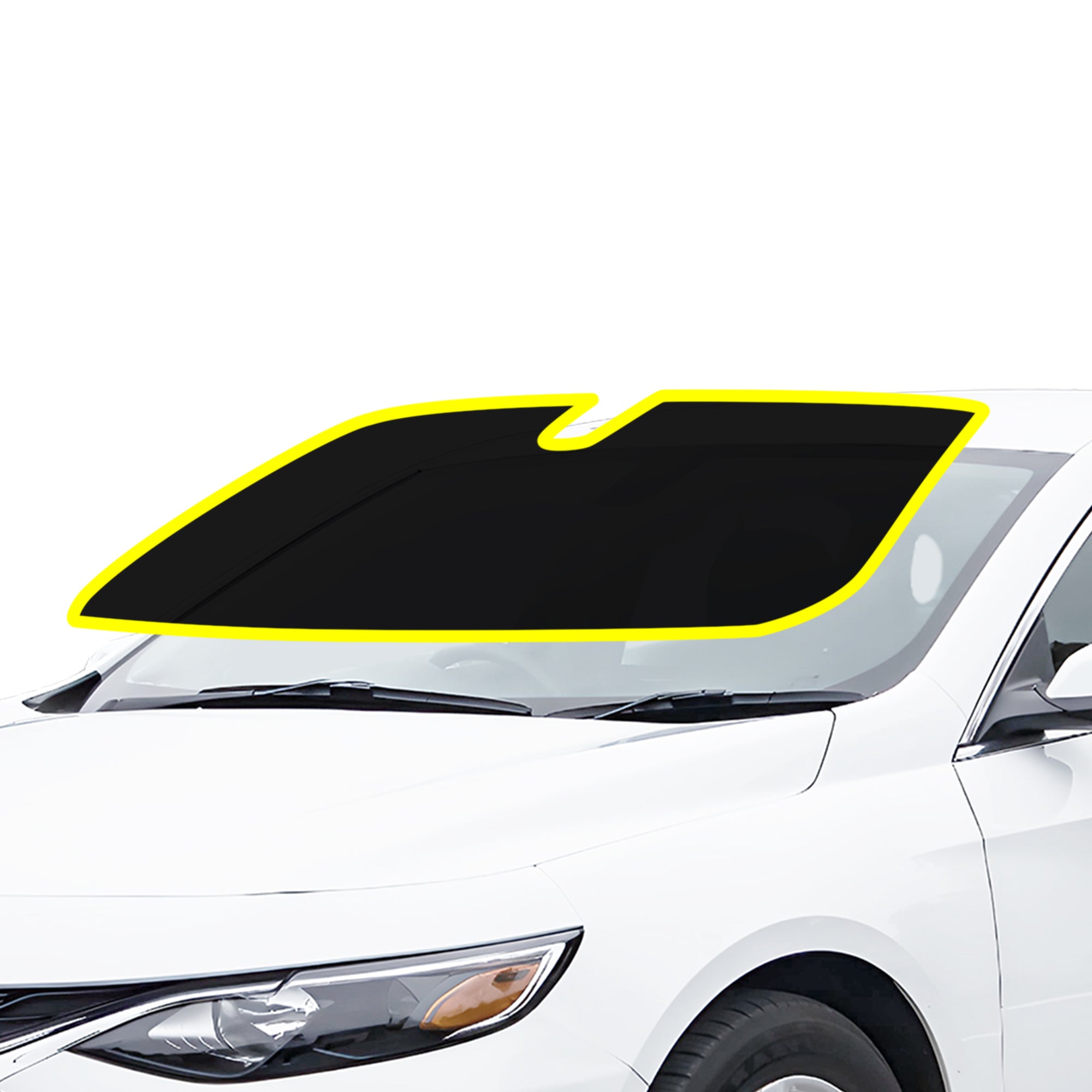 Precut Front Rear Windows Windshield Premium Nano Ceramic Window Film Tint Kit For Chevy Malibu 2016 - 2024 - Bogar Tech Designs