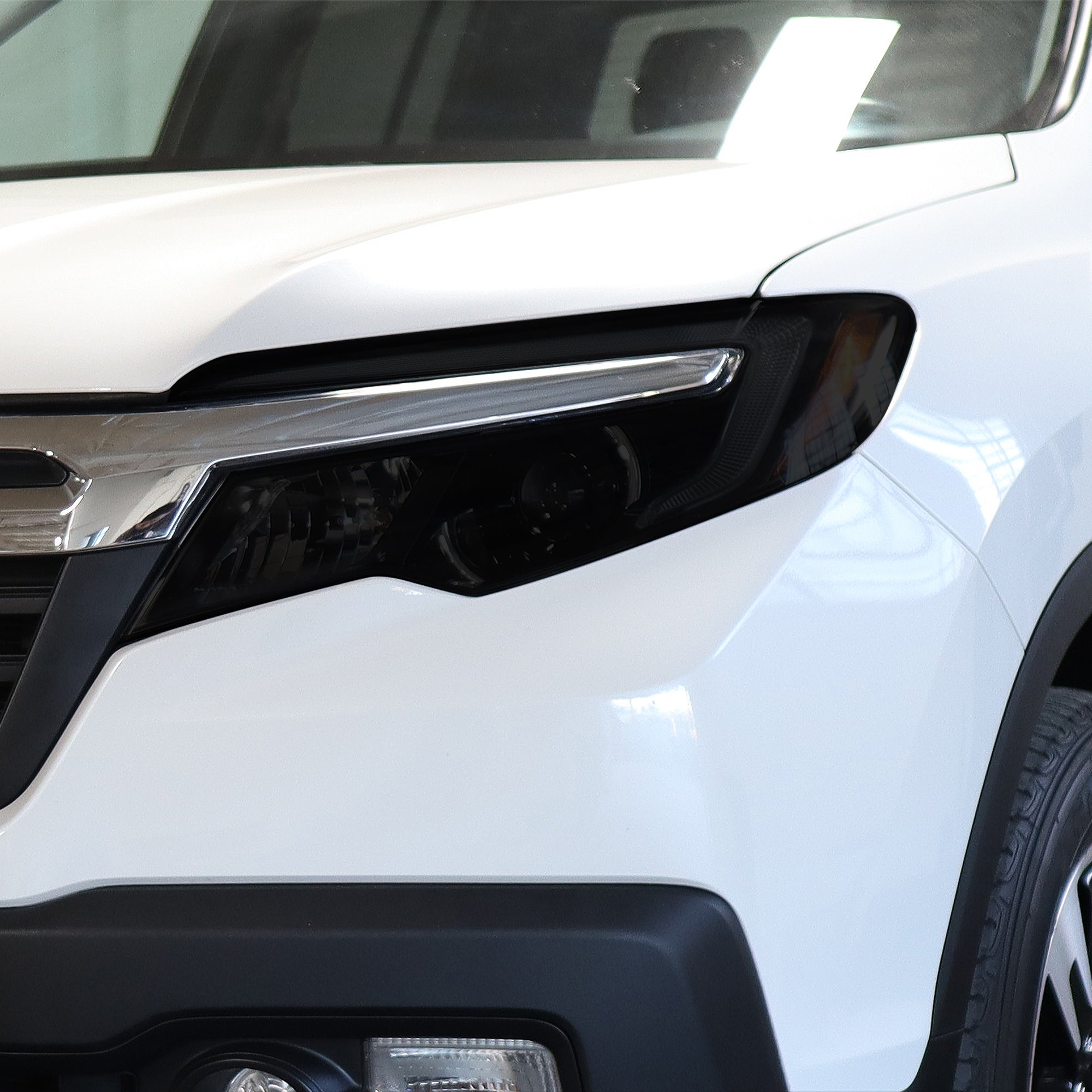 Full Headlight Taillight Precut Smoked PPF Tint Kit Film Overlay Fits Honda Ridgeline 2017 - 2025 - Bogar Tech Designs
