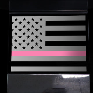 Buy thin-pink-line Rear Middle Window American Flag Vinyl Decal Stickers Fits Honda Ridgeline 2017 - 2020