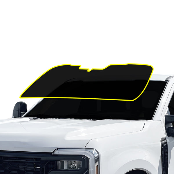 Fits Ford Superduty F250 F350 F450 F550 Extended Cab 2017-2024 Premium Nano Ceramic Precut Window Tint Film Kit Front Rear Windows Windshield