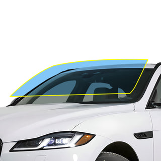 Precut Front Rear Windshield Premium Protection Self Healing Film Kit For Jaguar F-Pace 2017+