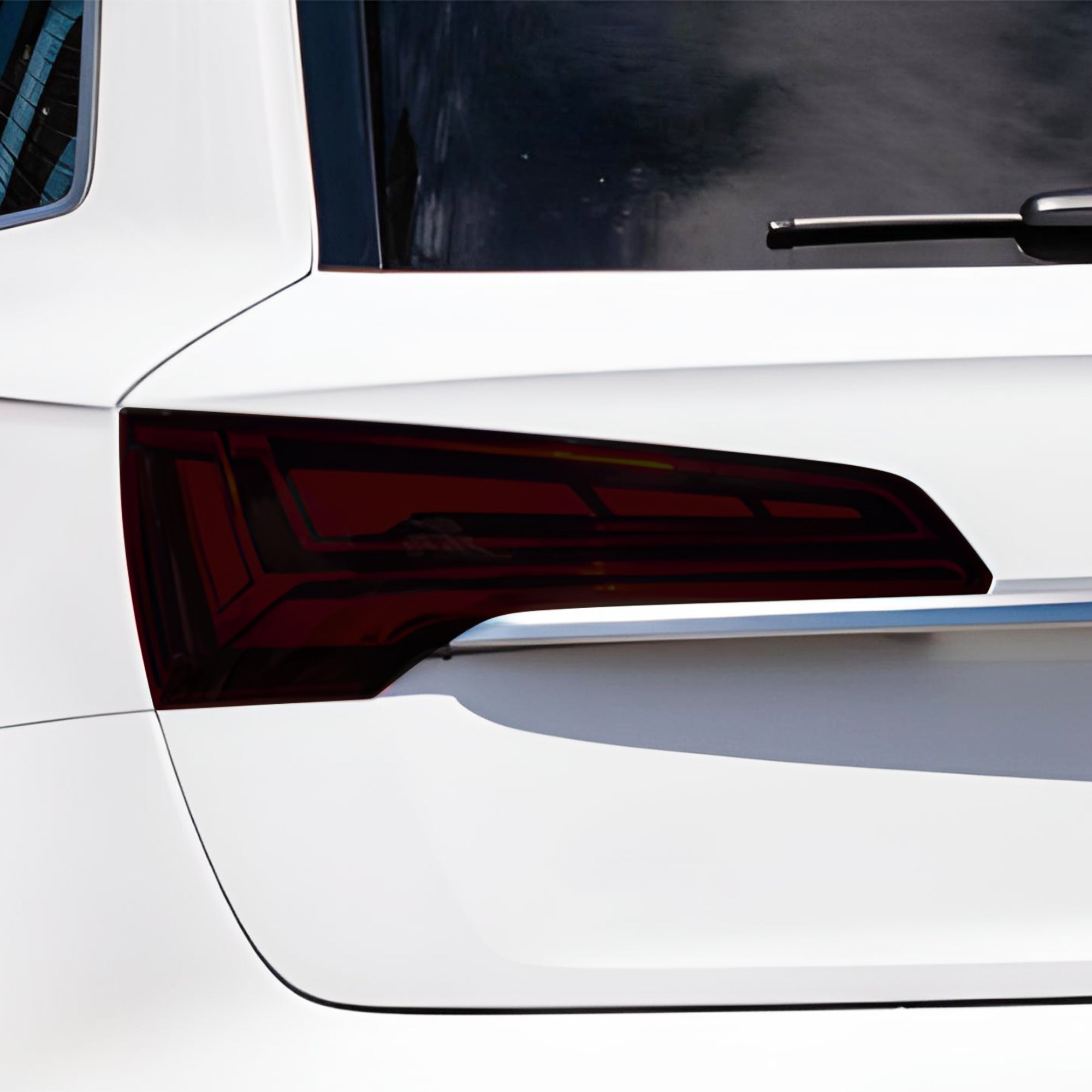 Full Headlight Taillight Precut Smoked PPF Tint Kit Overlay Film Fits Audi Q5 2021 - 2025 - Bogar Tech Designs