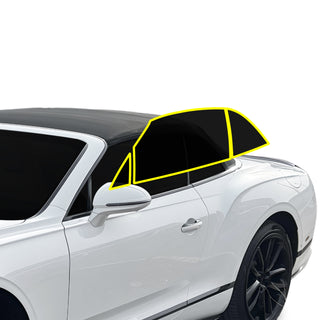 For Bentley Continental GTC Convertible 2018+ Premium Nano Ceramic Precut Window Tint Film Kit Front Rear Windows Windshield
