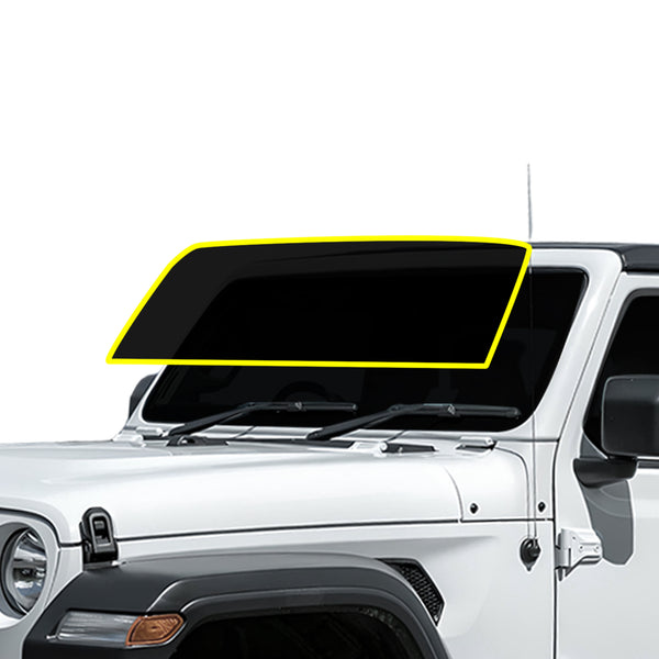 Jeep Window Design Jeep Wrangler JL 2 Door 2018+ Full Windows + Windshield Ceramic Window ...