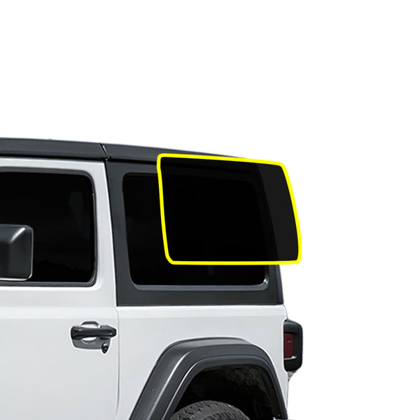 For Jeep Wrangler JL 2 Door 2018+ Premium Nano Ceramic Precut Window Tint Film Kit Front Rear Windows Windshield