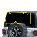 For Jeep Wrangler JL 2 Door 2018+ Premium Nano Ceramic Precut Window Tint Film Kit Front Rear Windows Windshield