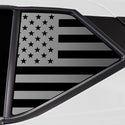 Quarter Window American Flag Vinyl Decal Stickers Fits Nissan Kicks 2018-2024