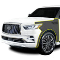 Fits Infiniti QX80 2018+ Precut Premium Gloss Black Carbon Fiber Fender Paint Protection Film PPF Decal Film Kit Cover