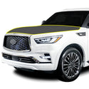 Fits Infiniti QX80 2018+ Precut Premium Gloss Black Carbon Fiber Hood Paint Protection Film PPF Decal Film Kit Cover