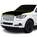 Fits Lincoln Navigator L 2018-2024 Precut Premium Gloss Black Carbon Fiber Hood Paint Protection Film PPF Decal Film Kit