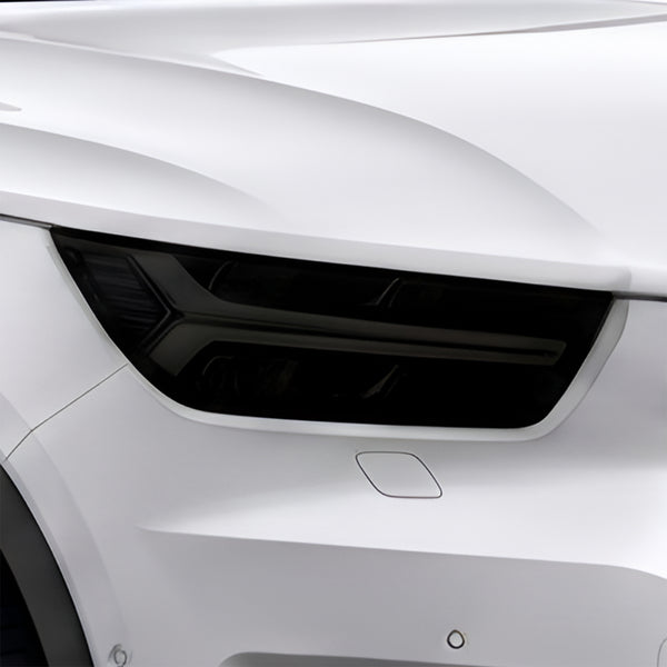 Volvo XC40 2019–2026 Dark Smoke Headlight & Taillight Tint Kit – Precut Vinyl Lens Overlays