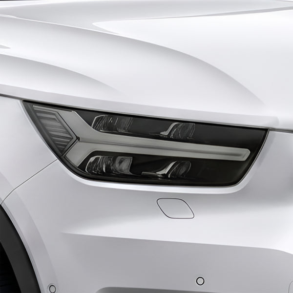 Volvo XC40 2019–2026 Dark Smoke Headlight & Taillight Tint Kit – Precut Vinyl Lens Overlays