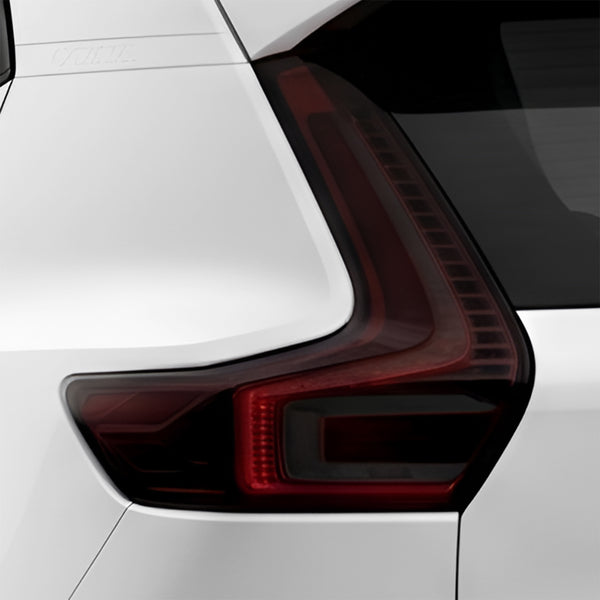 Volvo XC40 2019–2026 Dark Smoke Headlight & Taillight Tint Kit – Precut Vinyl Lens Overlays