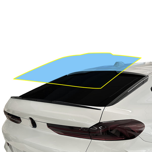 For BMW X6 2020-2023 Precut Front Rear Windshield Premium Protection Self Healing Film Kit