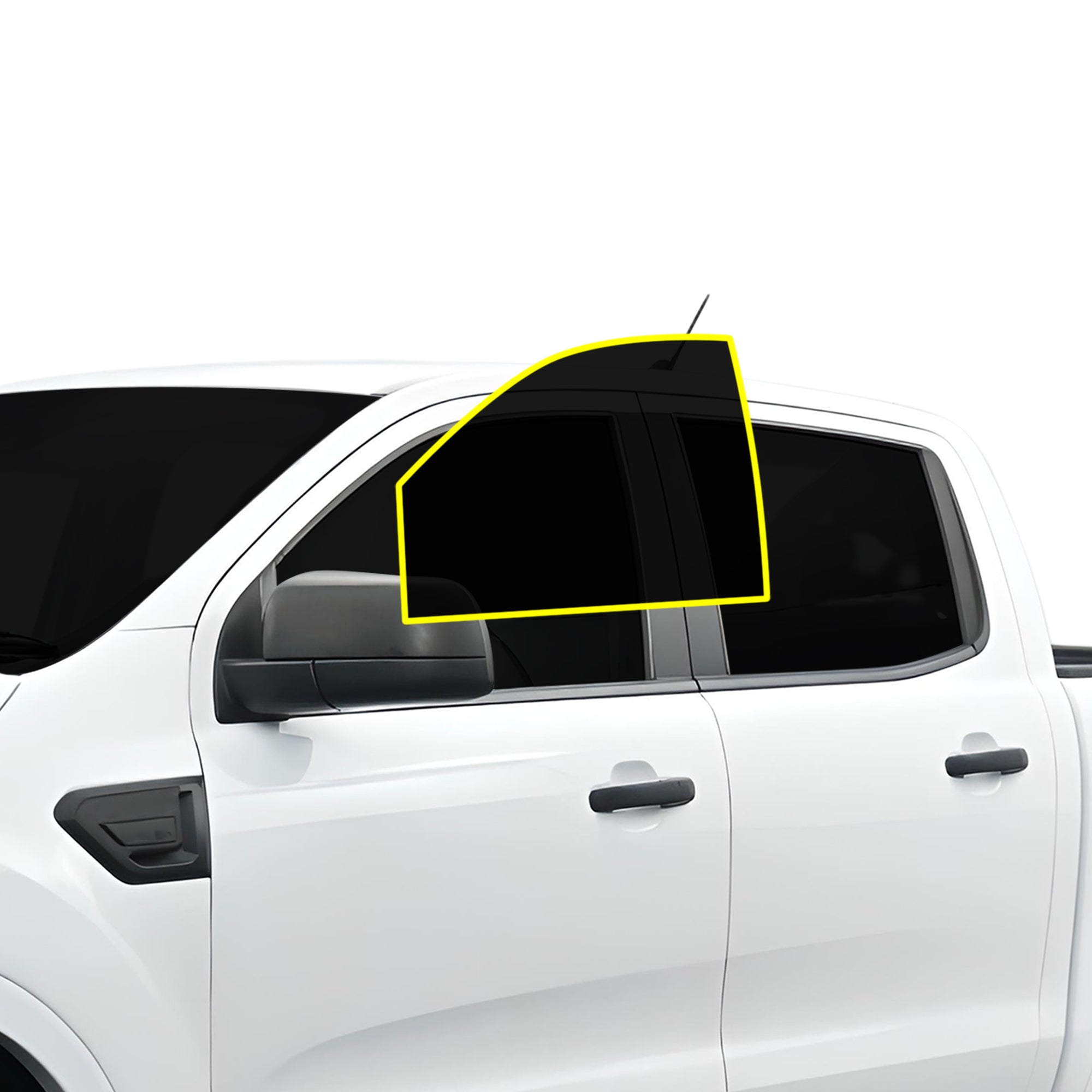 Fits Ford Ranger Crew Cab 2019-2023 Premium Nano Ceramic Precut Window ...
