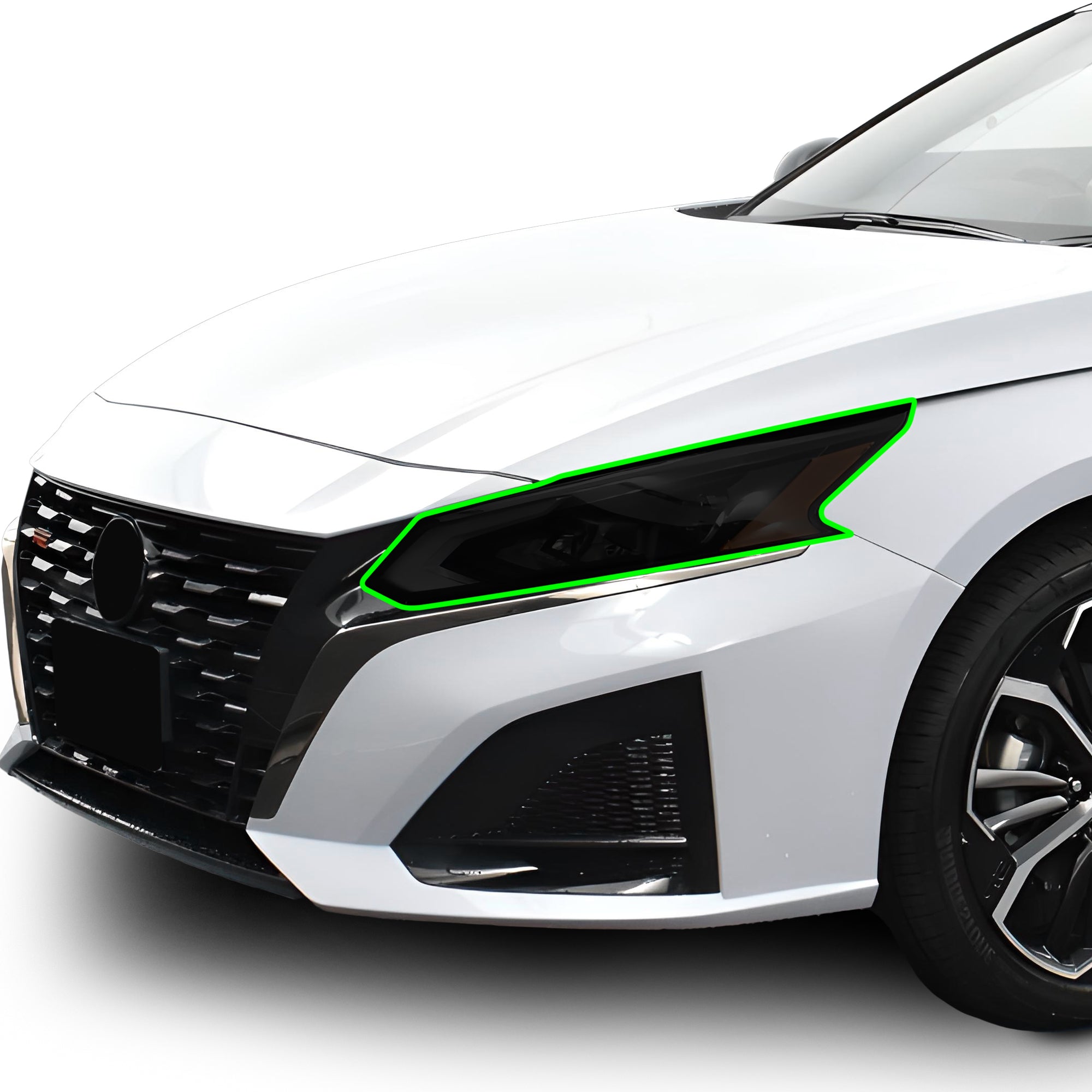 Full Headlight Taillight Precut Smoked PPF Tint Kit Film Overlay Fits Nissan Altima 2019 - 2025 - Bogar Tech Designs
