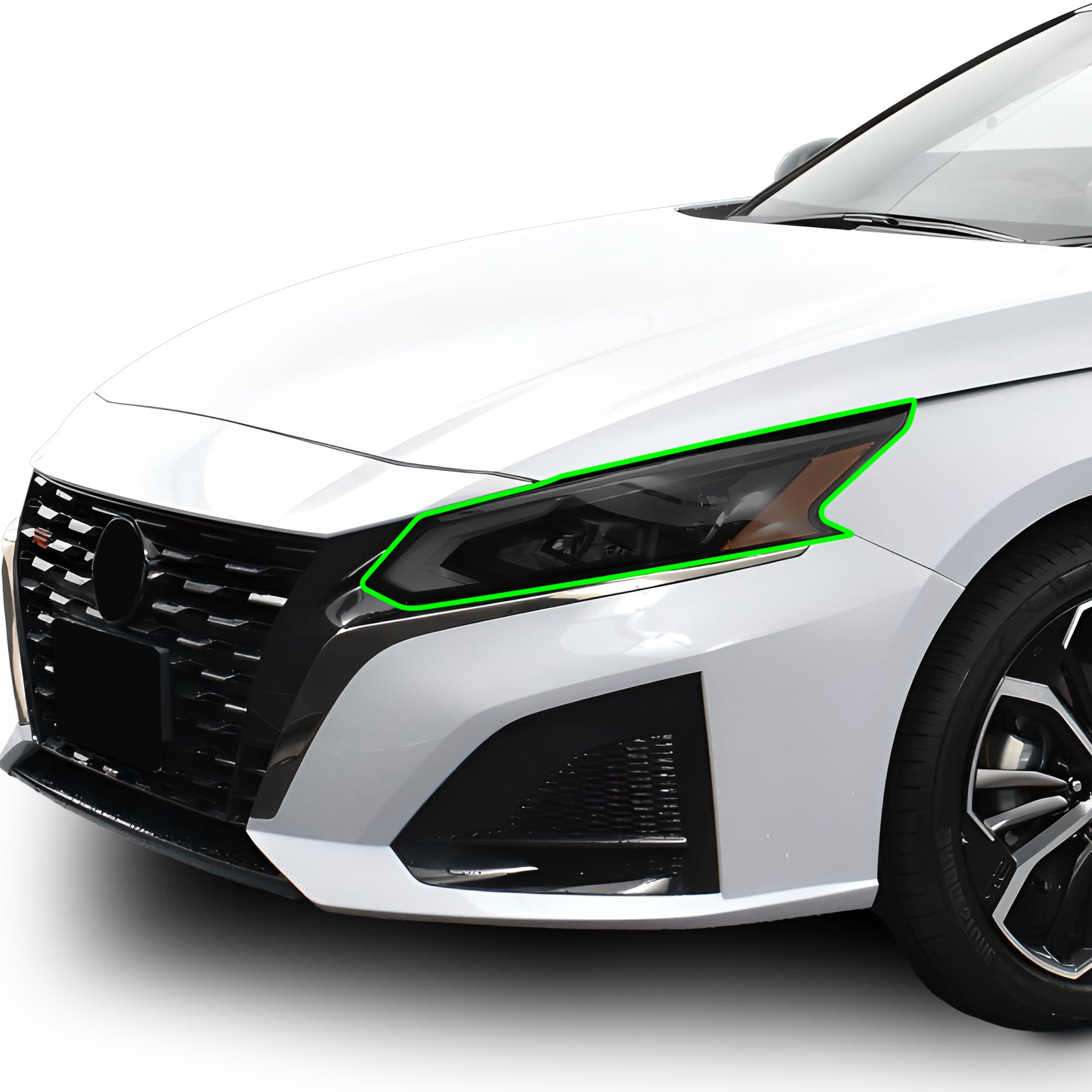 Full Headlight Taillight Precut Smoked PPF Tint Kit Film Overlay Fits Nissan Altima 2019 - 2025 - Bogar Tech Designs
