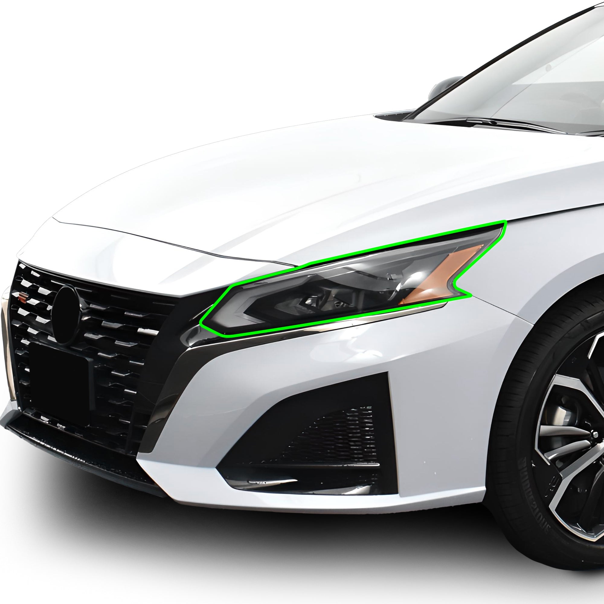 Full Headlight Taillight Precut Smoked PPF Tint Kit Film Overlay Fits Nissan Altima 2019 - 2025 - Bogar Tech Designs