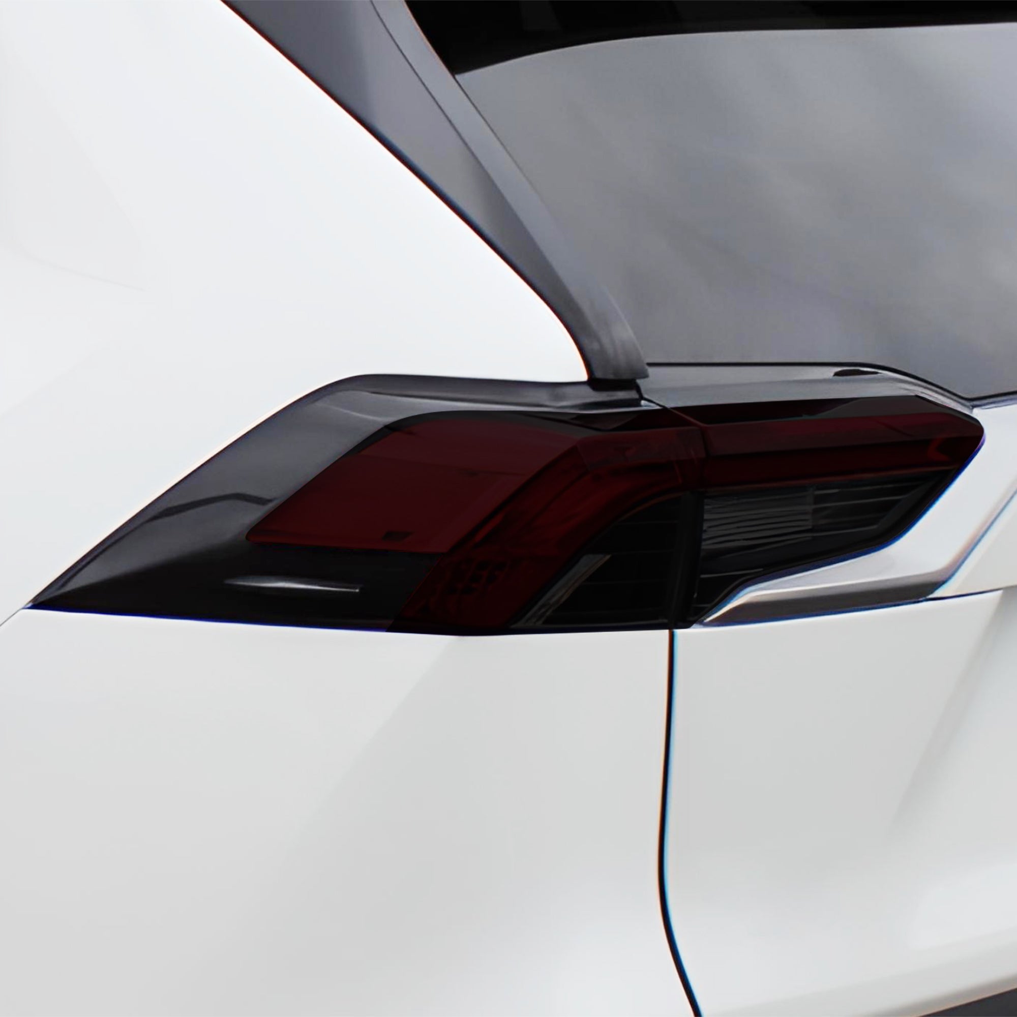 Tinted Taillight Third Brake Reflector Headlight Reverse Light Overlay Tint Film Fits Toyota Rav4 2019 - 2025 - Bogar Tech Designs