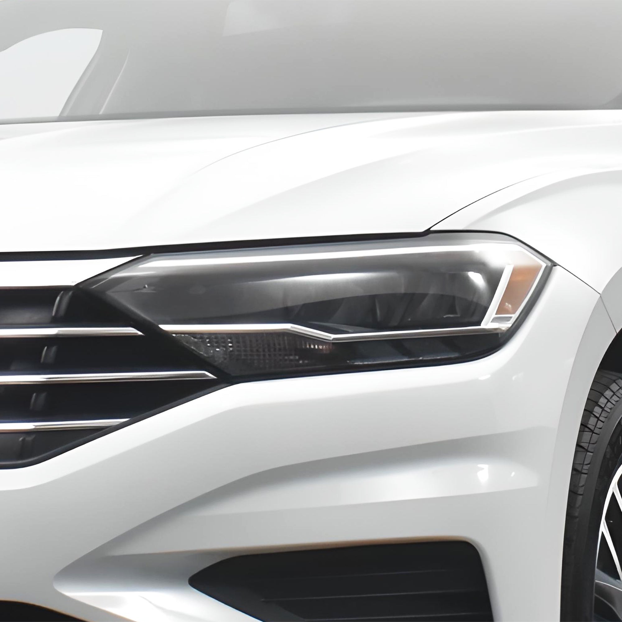 Full Headlight Taillight Precut Smoked PPF Tint Kit Film Overlay Fits Volkswagen Jetta 2019 - 2024 - Bogar Tech Designs