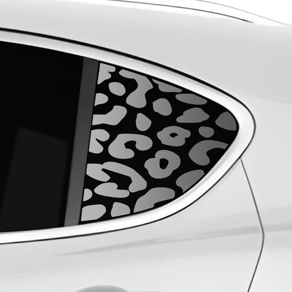 Animal Leopard Cheetah Cow Window Vinyl Decal Stickers Fits Alfa Romeo Stelvio 2019-2024