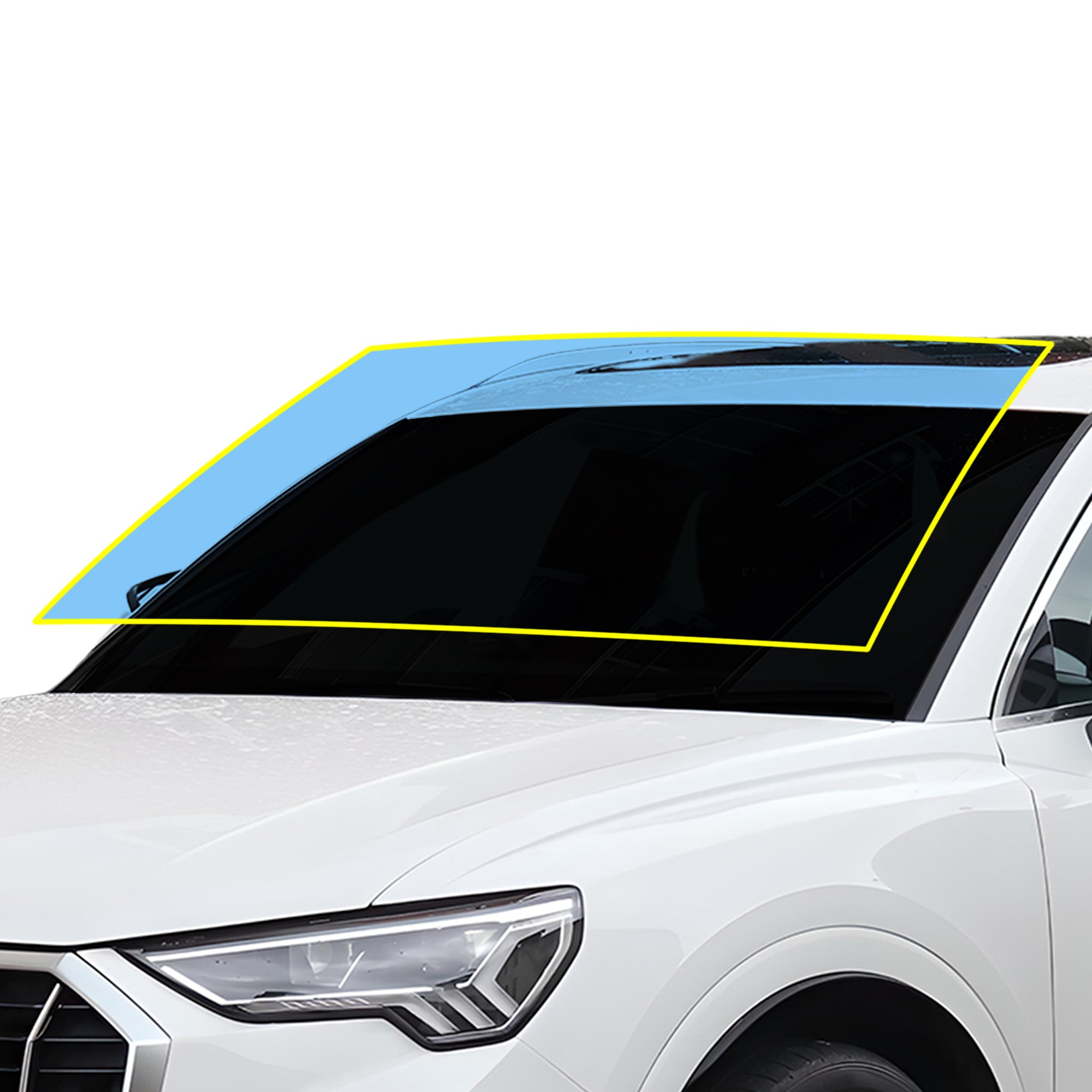 Precut Front Windshield Premium Protection Self Healing Film Kit For Audi Q3 2019+ - Bogar Tech Designs