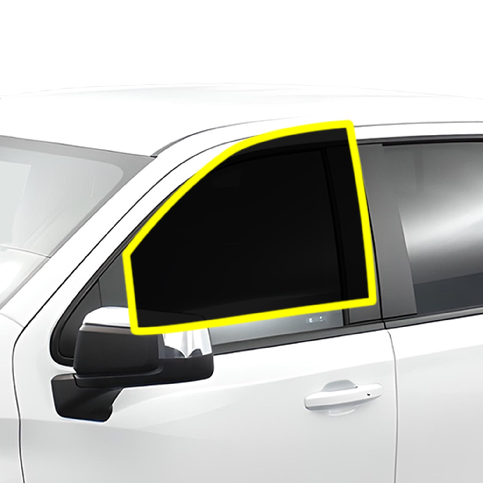 Precut Front Rear Windows Windshield Premium Nano - Ceramic Window Film Tint Kit For Chevy Silverado Crew Cab 2019 - 2024 - Bogar Tech Designs